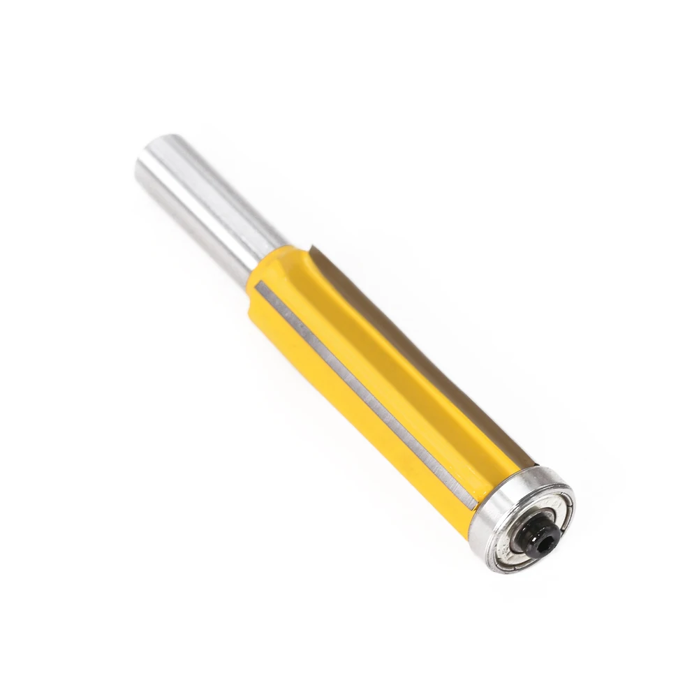 1pc12mm Flush Trim bit Z4 Pattern Router Bit Top & Bottom Bearing Bits Milling Cutter For Wood Woodworking tools | Инструменты