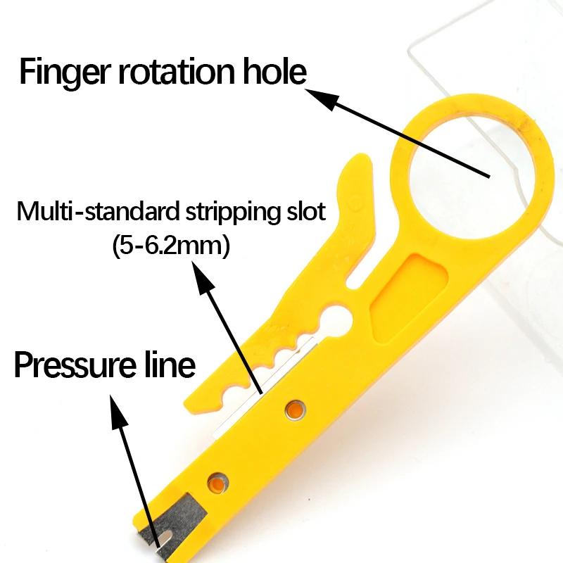 Портативный инструмент для зачистки проводов Обжимные Щипцы обжимные