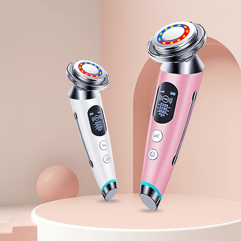 

Face Skin Care Radio Frequency Tightening Beauty Appliances Facial Mesotherapy Machine LED Light Therapy Remover lift Massager