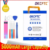okcftc 100 original battery hb416683ecw rechargeable li ion phone battery for huawei nexus 6p h1511 h1512 5000mahfree tools