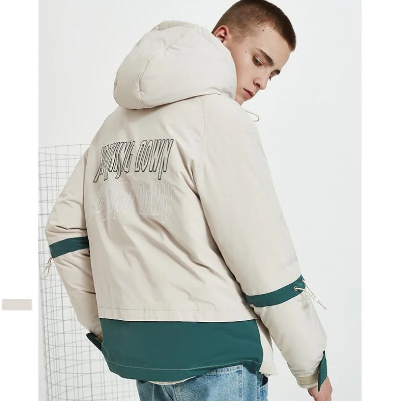 Новое поступление мужской модный короткий зимний пуховик | Мужская одежда