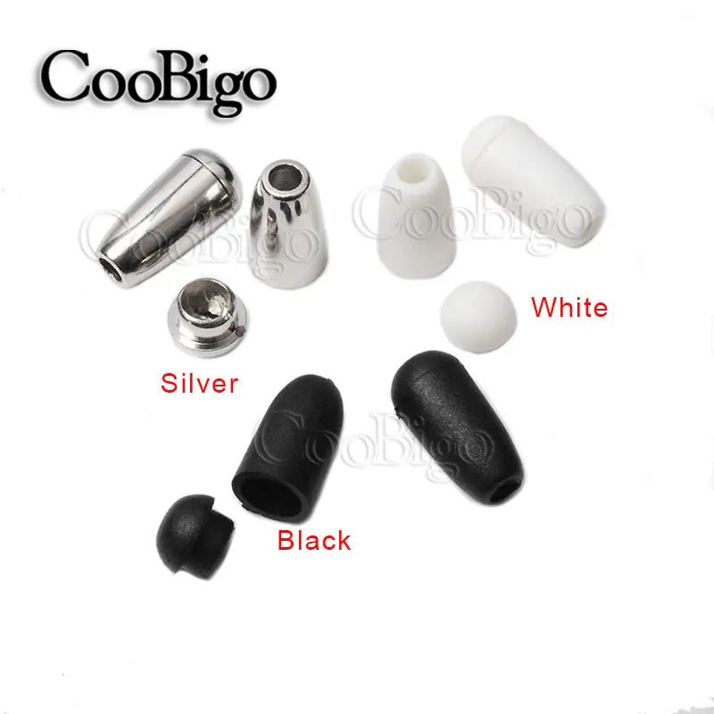 10 шт. съемные Пластиковые Заглушки для веревок и шнурков|Стоппер| |