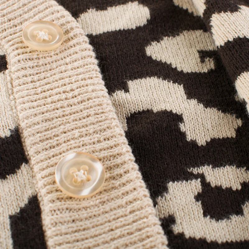 Вязаный свитер для мальчиков и девочек осенний кардиган зимнее пальто новая