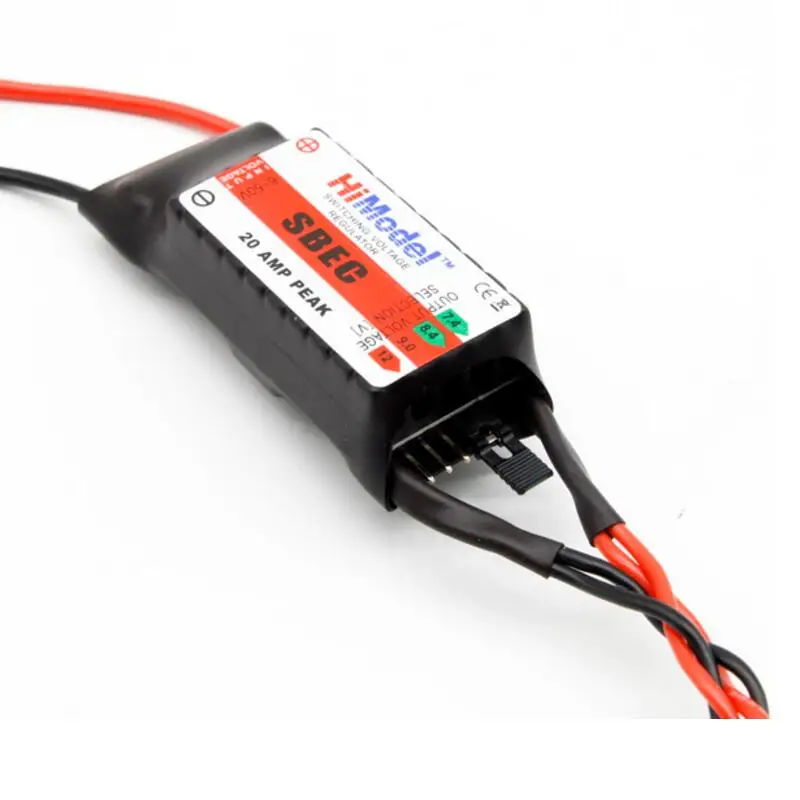 Entrada de 6-50V, 20A, gran corriente, modo de conmutaci&oacute;n UBEC BEC, regulador de voltaje, convertidor estable, fuente de alimentaci&oacute;n, m&oacute;dulo reductor para modelo-1