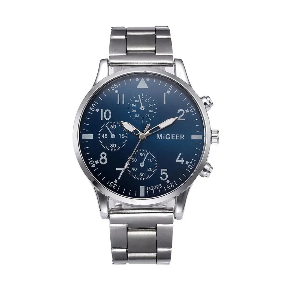 C Reloj, модные мужские часы со стальным ремешком, Аналоговые Спортивные кварцевые наручные часы, мужские часы, Топ бренд, Роскошные мужские часы, мужские часы, relogio - Цвет: C