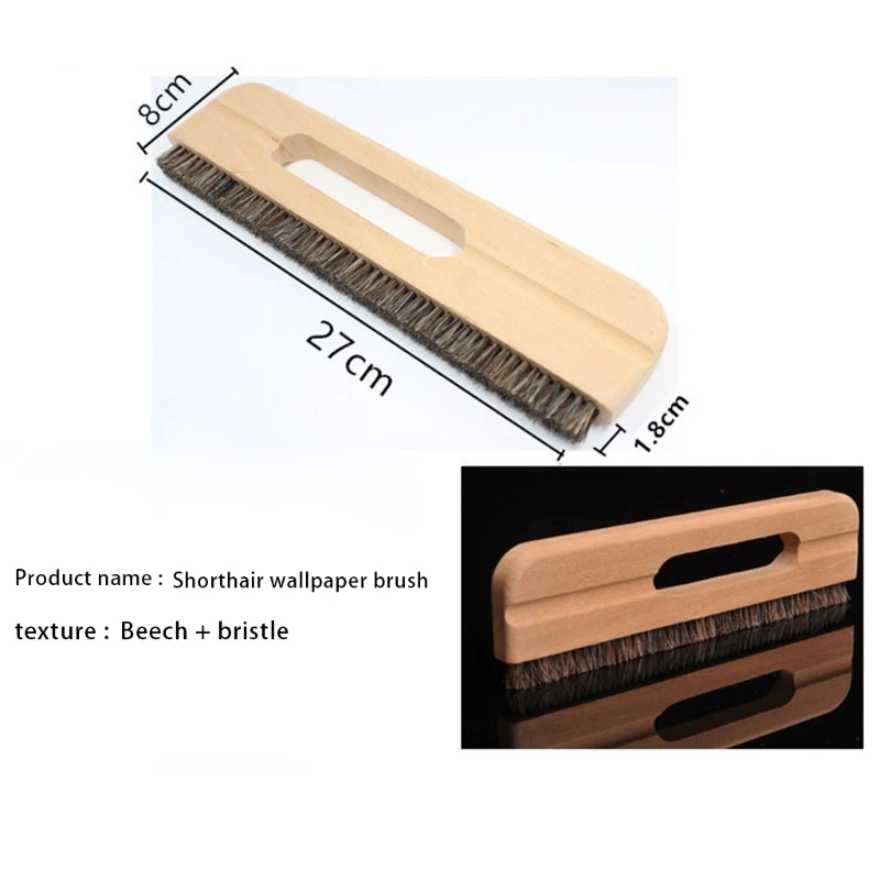 

Долговечные обои из конского волоса, сглаживающая щетка, подходит для террас, мягкая Синтетическая нить, нанесение краски и пятен