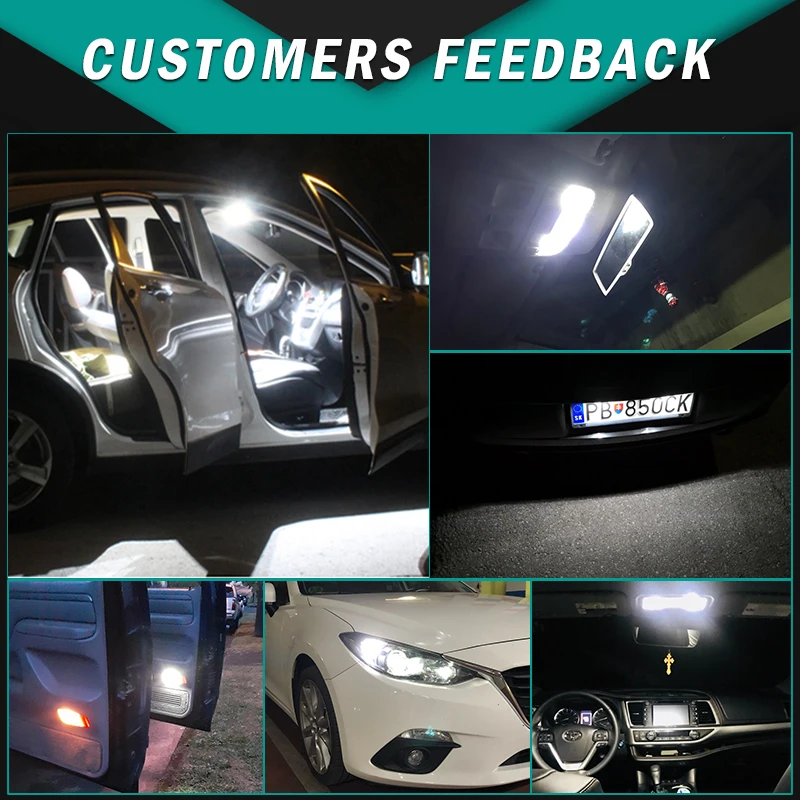 R8 Super CANBUS 2 шт. T10 W5W Автомобильные светодиодные лампы 12V 24V для легковых автомобилей