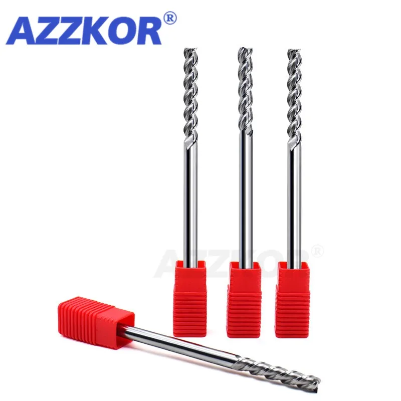 Фреза с покрытием из сплава инструмент вольфрамовой стали удлиненный Фрезерный