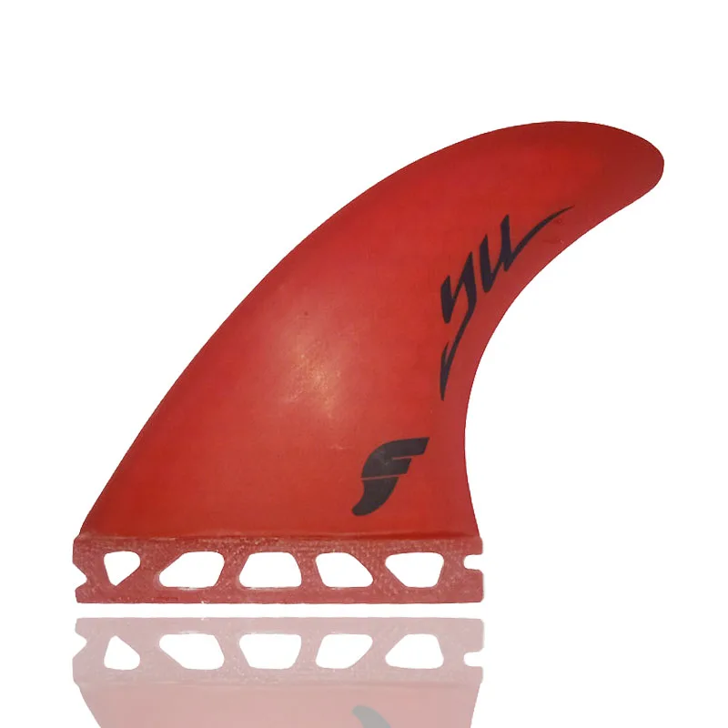 Красные плавники для серфинга FUTURE plug Tri fin Набор будущих коробок из стекловолокна