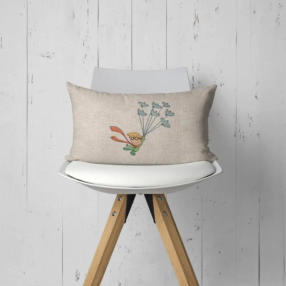 Аниме-Подушка Чехол Маленький принц домашний декор прямоугольный 30*50 Наволочка