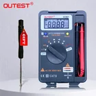 OUTEST Цифровой мультиметр 6000 отсчетов Ture RMS с подсветкой ACDC Амперметр Вольтметр Ом портативный измеритель напряжения Авторуководство