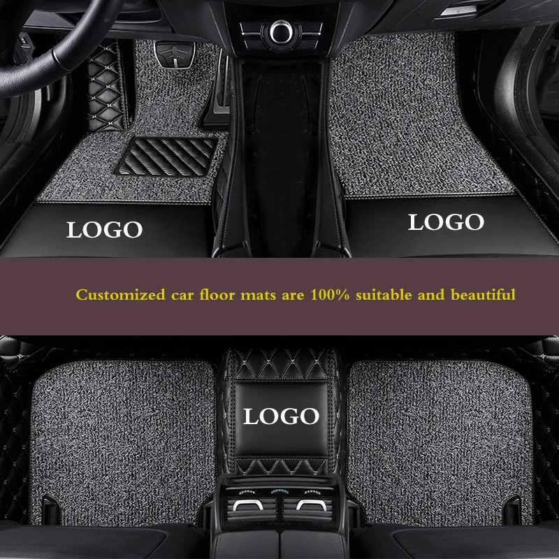 

Кожаные автомобильные коврики в салон для Защитные чехлы для сидений, сшитые специально для Toyota corolla логотип 2007-2014 2015 2016 2017 2018 Пользовательс...