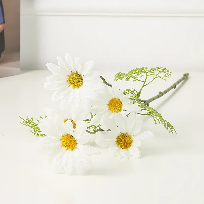

Chrysanthemum Simulation Daisy Home Decoration Plastic Artificial Flower Fake Flowers Cloth Chrysanthemum