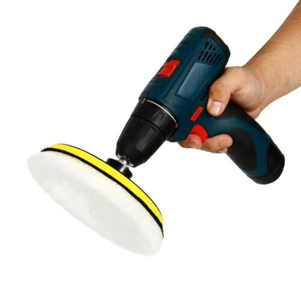 

Wool Polishing Pad Car Glass Furniture Cleaning Polisher Drill Attachment Tool