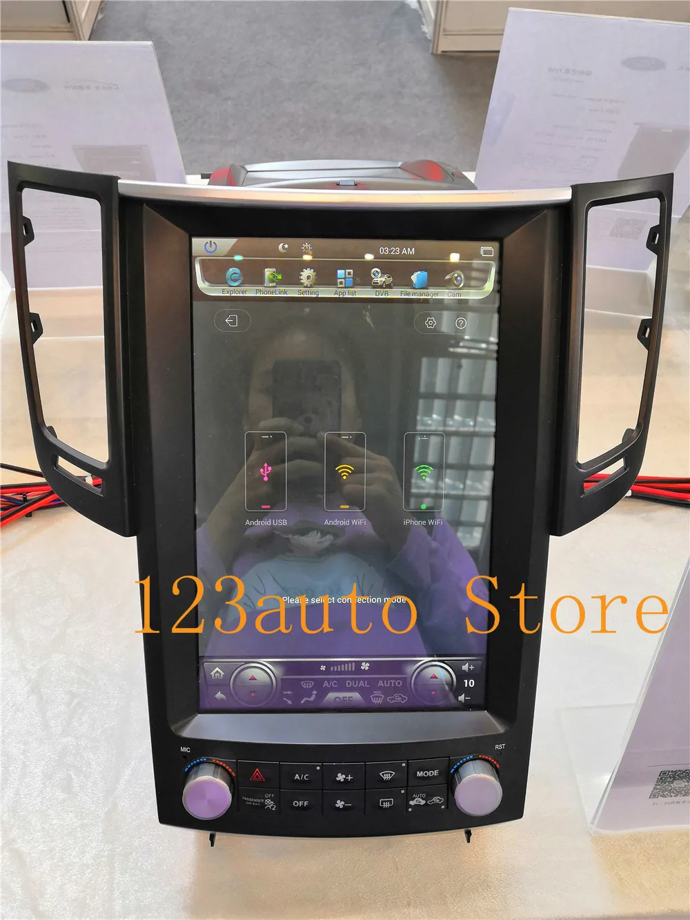 12 1 ''Tesla стиль Android 9 0 Авто DVD GPS плеер для Infiniti FX FX25 FX35 FX37 QX70 Мультимедиа