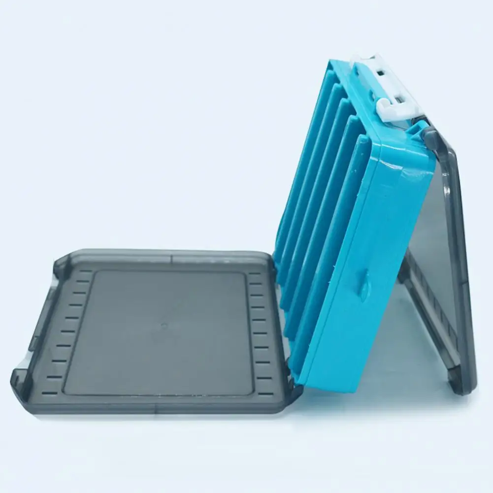 

Convenient Simple Double-layer Multifunctional Fishing Lures Box Detachable Baffle Bait Box Durable for Fishing