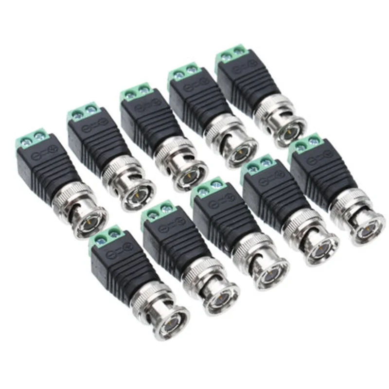 Кабель свинцовый соединитель шнур камеры мужской Коаксиальный CAT5 коаксиальный