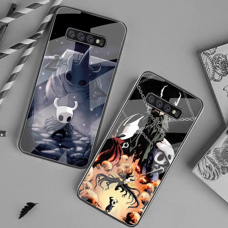 Чехол для телефона Game Hollow Knight закаленное стекло Samsung S20 Plus S7 S8 S9 S10 Note 8 9 10