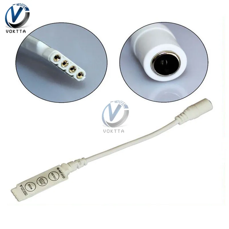 Светодиодный контроллер одноцветная Светодиодная лента с разъем постоянного