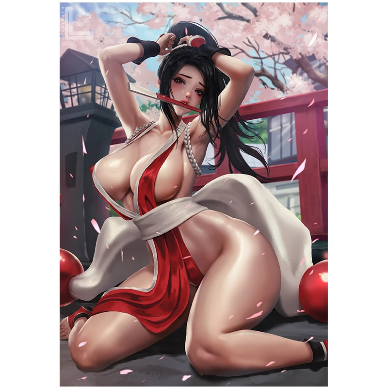 

Canvas painting wall art Animation Game Figure Poster Sexy Sailor Moon fire dance Parlor Bedroom Decorative Paintings