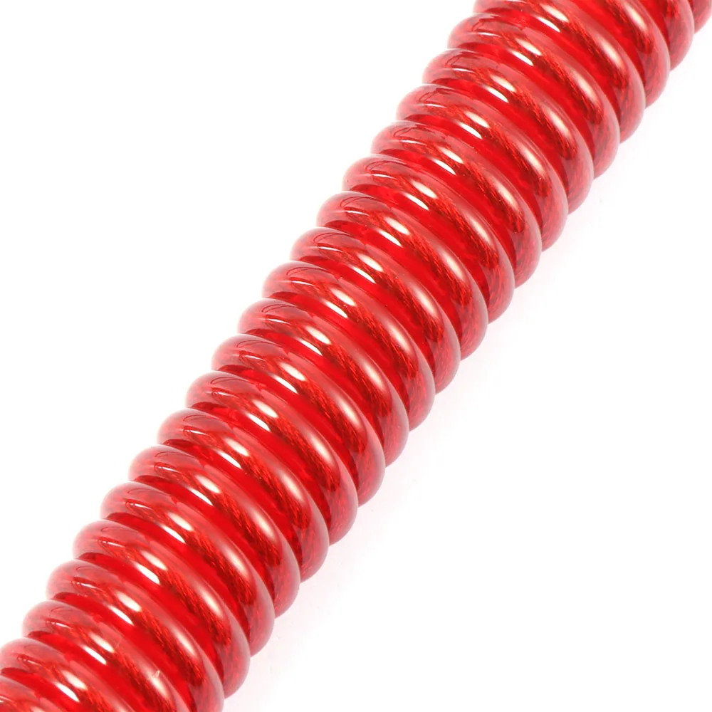 

1.5m Anti Thief Motorbike Motorcycle Wheel Alarm Disc Lock Security Disc Brake Bag And Reminder Spring Cable Five Color