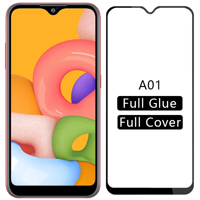 

case for samsung a01 cover tempered glass screen protector on galaxy a 01 01a protective phone coque bag samsunga01 galaxya01