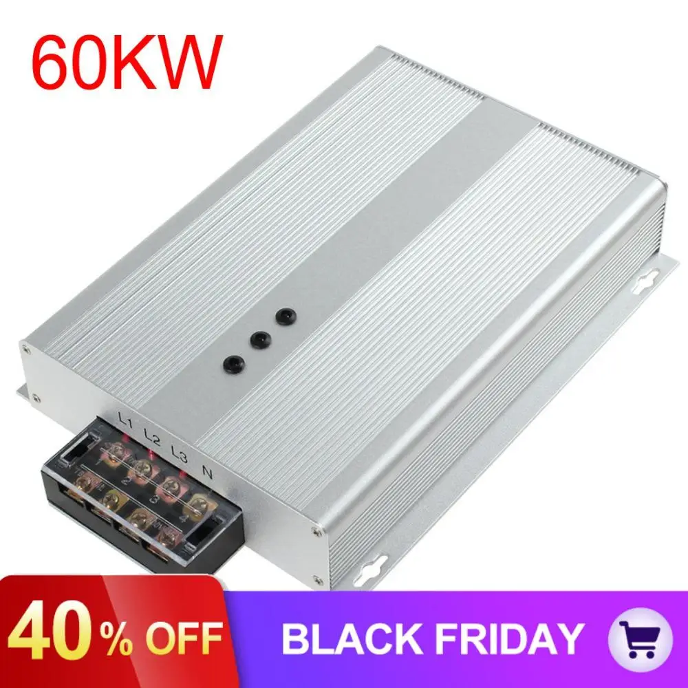 Серебряный 60 кВт AC 90 400 В промышленная энергосберегающая коробка