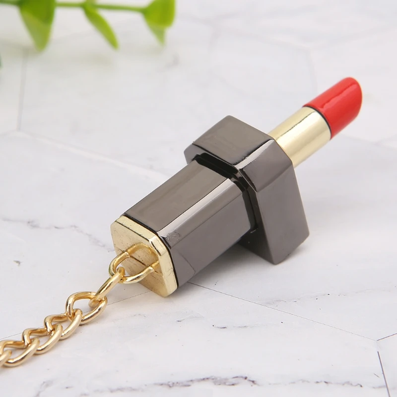 

Fashion Lipstick Shape Clasp Lock DIY Messenger Handbag Shoulder Bag Hardware
