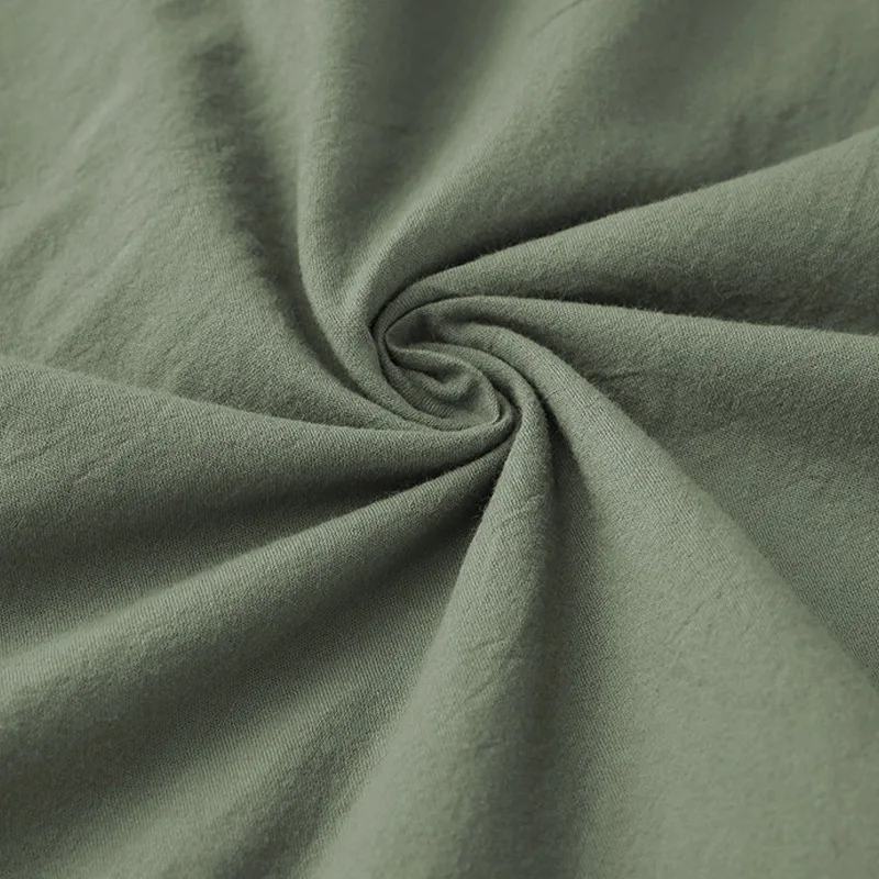 Men Robe New Solid Homewear Autumn Winter Comfortable Long Sleep Tops Three-quarter Sleeves Cardigan Lace-up Kimono Men