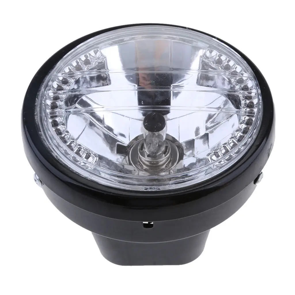 

17cm Motorcycle Headlight Lamp / LED Turn Signal Light for Honda CG125