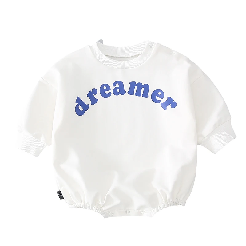 

Newborn Baby Girls Bodysuits Baby Clothes Letter Print Boys Cotton Bodysuit Jumpsuit Infant Summer Playsuit One Piece Outfit
