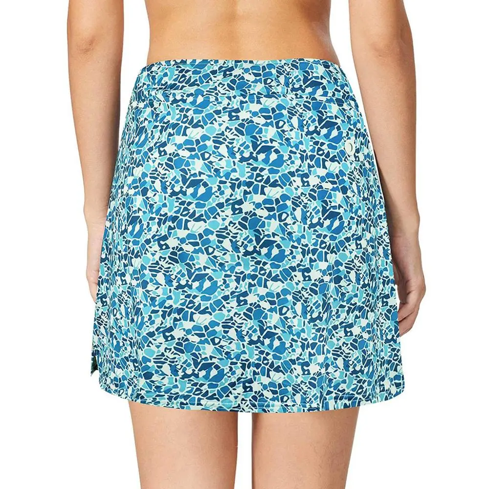 Размера плюс женские спортивные мини-шорты с принтом карманом для бега тенниса