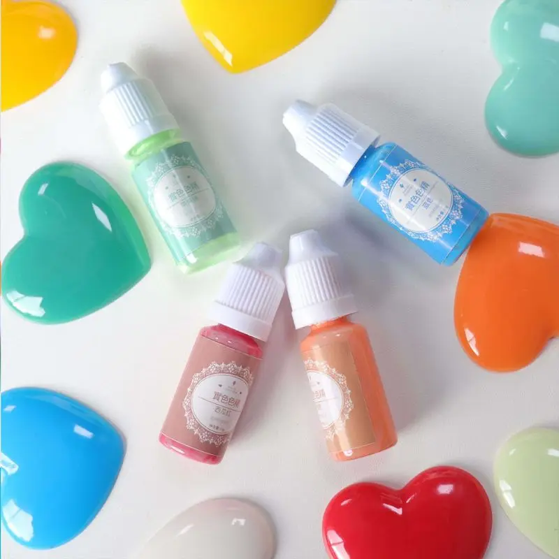 

18 Pcs/set DIY Crystal Epoxy Pigment Handmade Macaron Color Oily Colorant