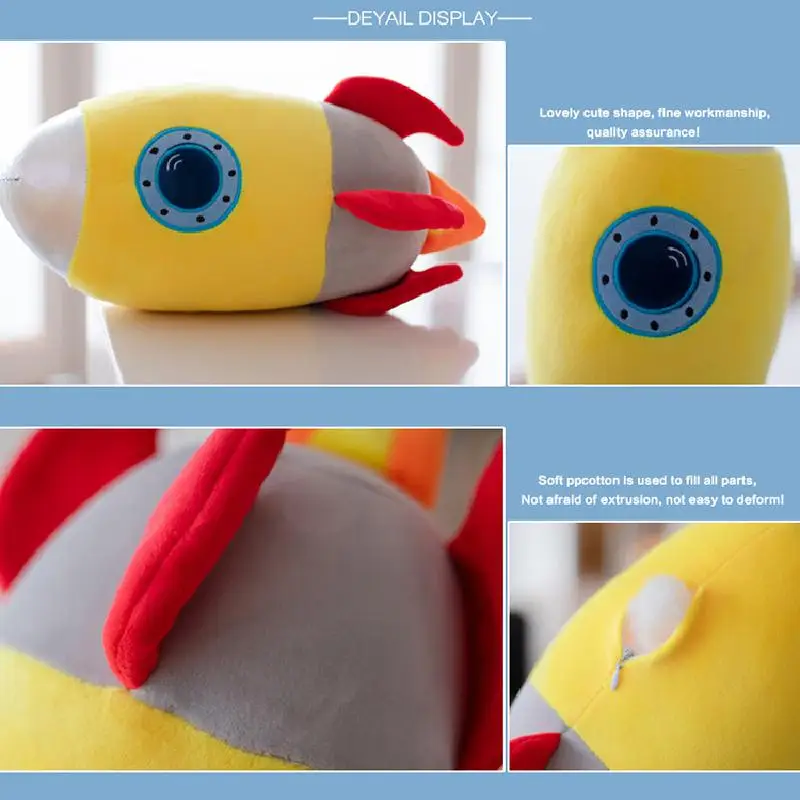 Кукла космическая серия ракетная подушка милый космический корабль креативный