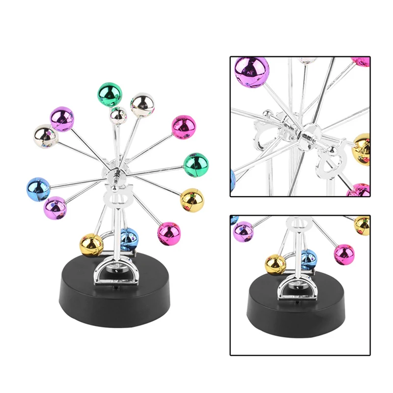 DIY спиннинг красочные шары Декор непрерывное движение колесо обозрения