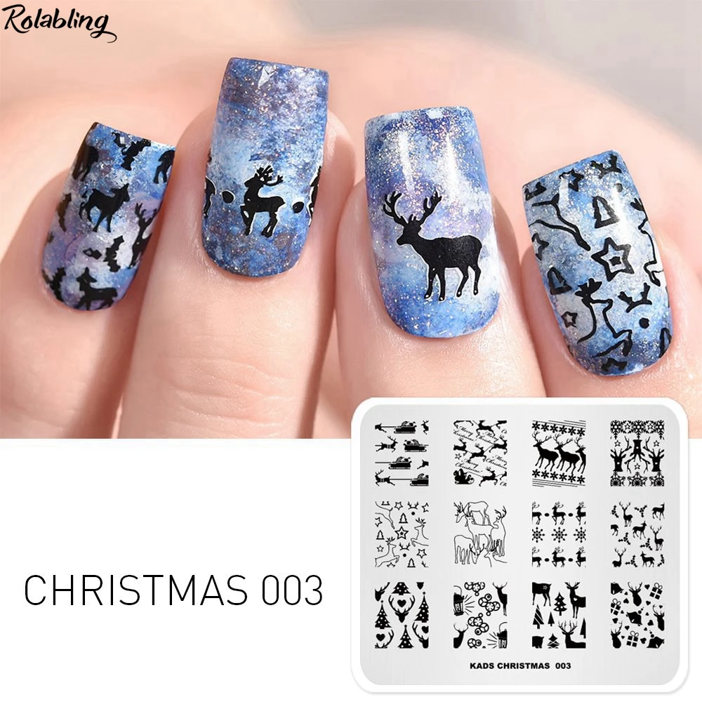 Новинка 7*8 см штамповочные пластины красивый дизайн шаблоны из нержавеющей стали