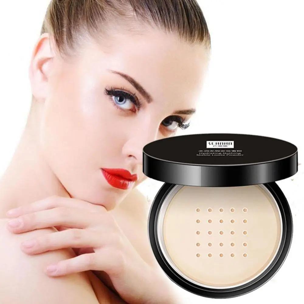 Пудра для пудры лица полупрозрачная матовая минеральная палитра контроля