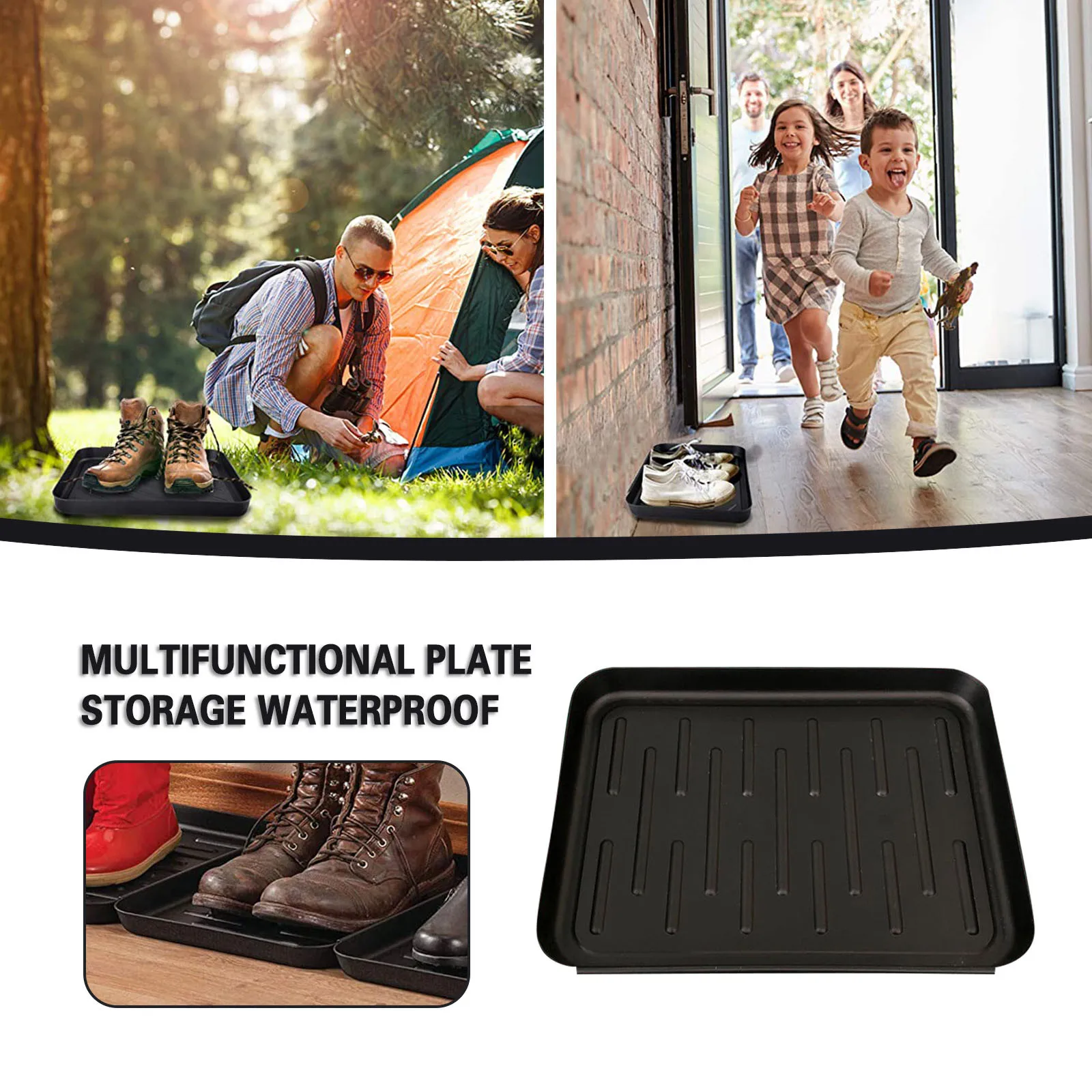 Multi-Purpose Garden Outdoor Boot Mat Tray And for Floor Protectio Plastic shoe plate home Gardening Supplies #Y5 | Дом и сад