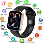Смарт-часы I7 для мужчин и женщин, с пульсометром и тонометром