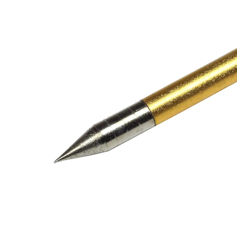 12Pcs Golden Aluminum Archery Arrow 6.2 Inch Broadheads for 50 Lb/80 Lb Crossbow Pistol - Accurate Arrows for Hunting and Shooting image 6
