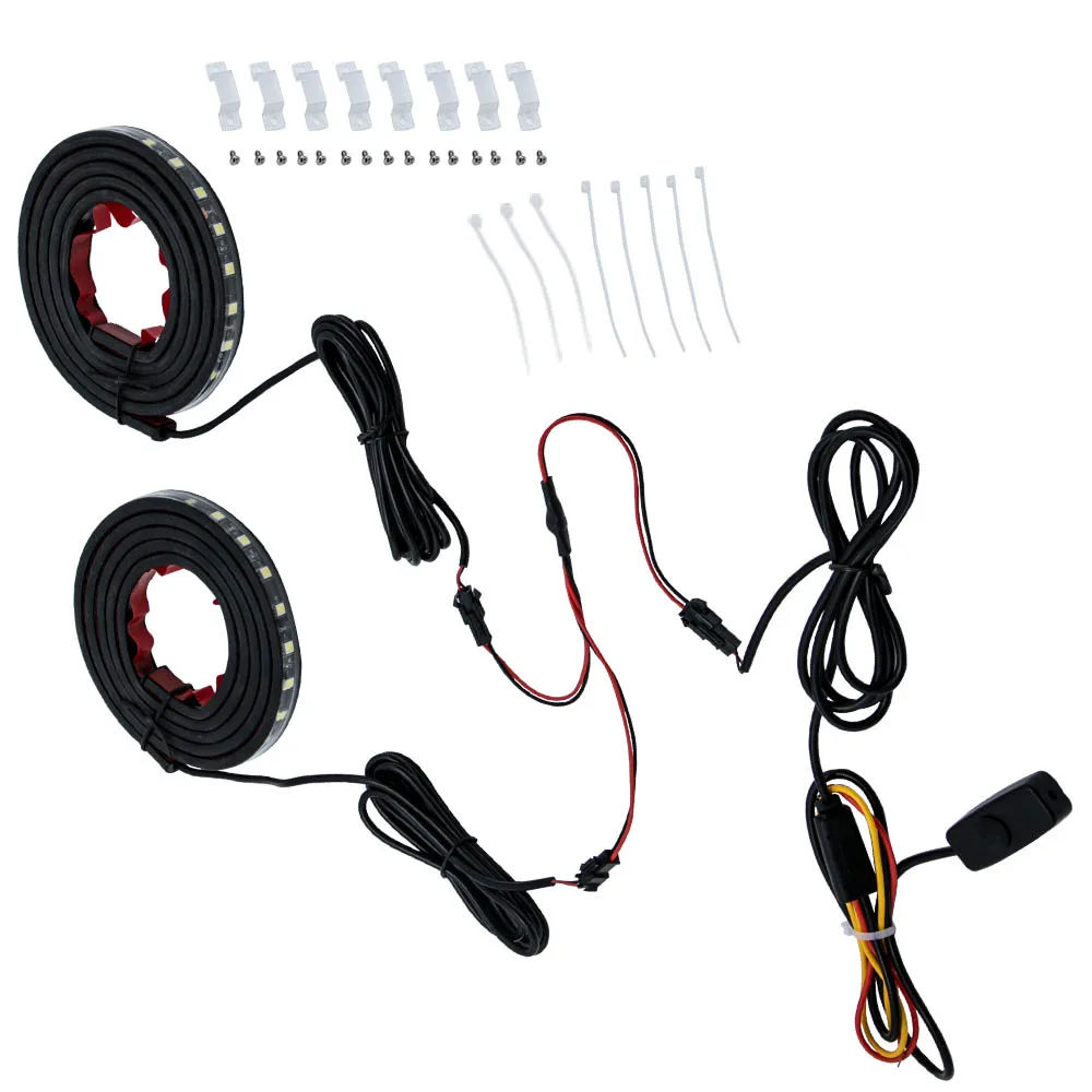 

12V 60" Truck LED Bar Light Cargo Work Lighting kit Strips for Chevy Ford for Dodge GMC