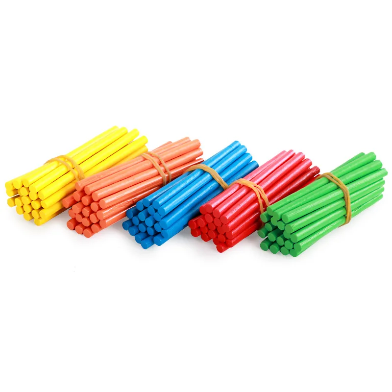 100 шт деревянная арифметическая обучающая игрушка головоломка цифра цифровая