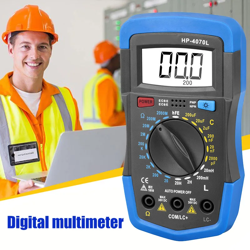 RLC Meter Inductance Capacitance Resistance Multimeter Ohm Inductor Tester Digital Insulation Mete JA55 | Инструменты