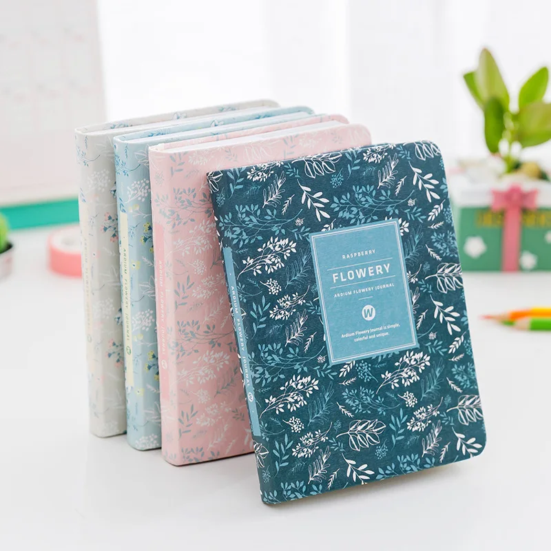 

2021 Korean Kawaii Vintage Flower Schedule Yearly Diary Weekly Monthly Daily Planner Organizer Paper Notebook A6 Agendas