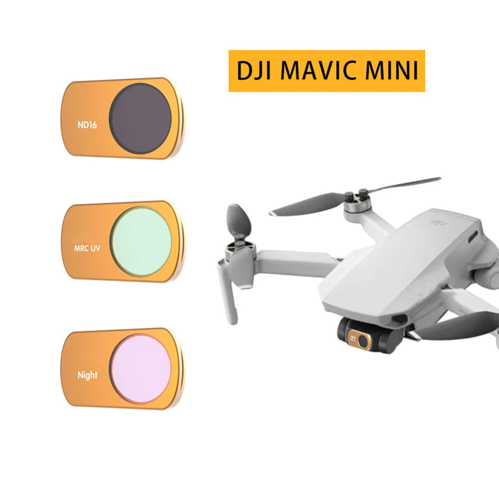 Фильтр объектива UV CPL ND8 ND16 ND32 для DJI Mavic Mini Drone поляризационные фильтры защиты
