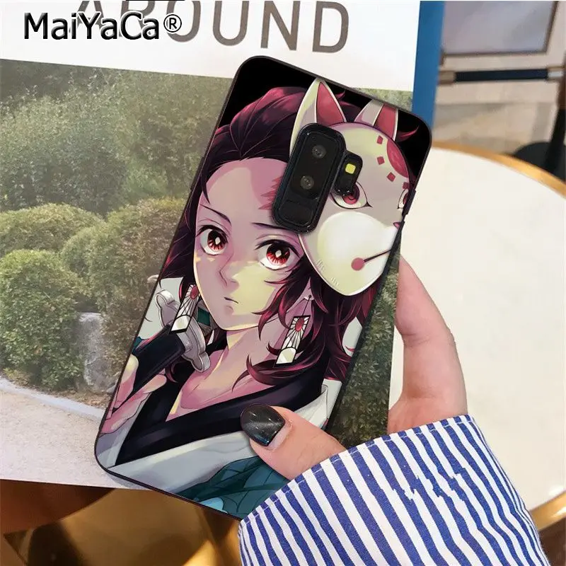 Чехол для телефона MaiYaCa Anime Demon Slayer Kimetsu no Yaiba Samsung S9 plus S5 S6 S6edge S6plus S7 S7edge S8