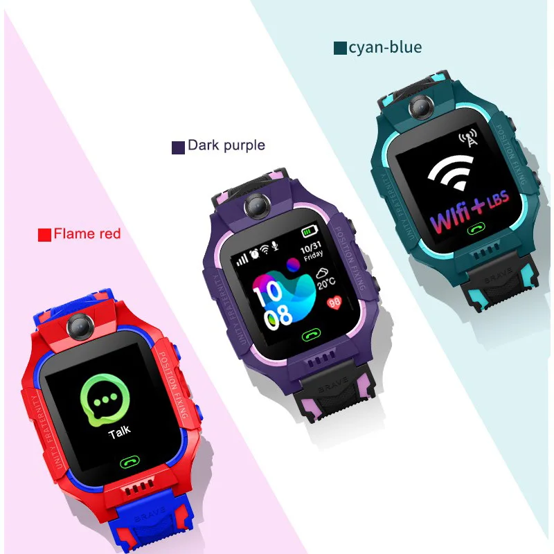 Умные часы Детские Q19 детские LBS Дети SOS камера телефон 2019 новые PK Q02 умные подарки.