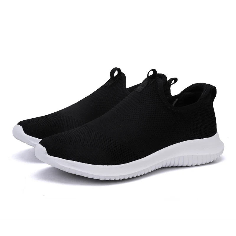 

2020 New Men Shoes Slip on Men Casual Shoes Lightweight Comfortable Breathable Couple Walking Sneakers Feminino Zapatos Size 48