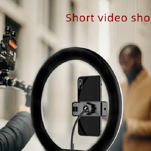 Диммируемый кольцевой светильник 10 дюймов/26 см фотографический ing Studio Video LED