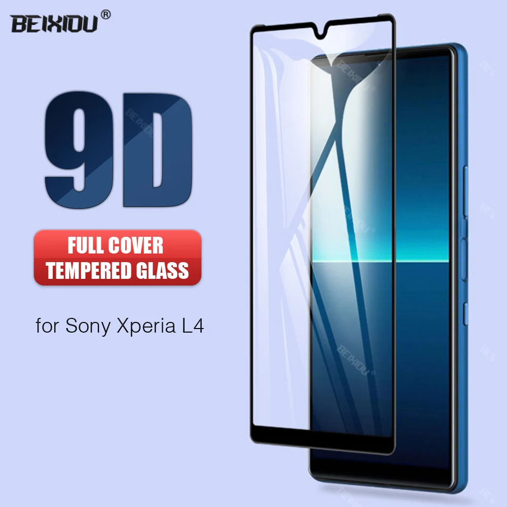 Новинка 9D закаленное стекло для Sony Xperia L4 полное покрытие защита экрана 6 2